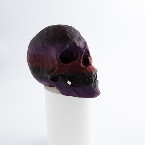 Chiseled Dark Nebula Skull