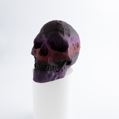 Chiseled Dark Nebula Skull